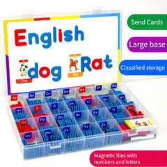 English Spelling Magnetic Letters Stickers