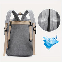 15 inch Foldable Backpack, Large Capacity, Durable Oxford Material