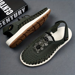 Men's Lightweight Closed Toe Sandals Outdoor Water Shoes