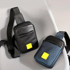 Casual Chest Bag Crossbody for School Office Passport Money Cell Phone Holder