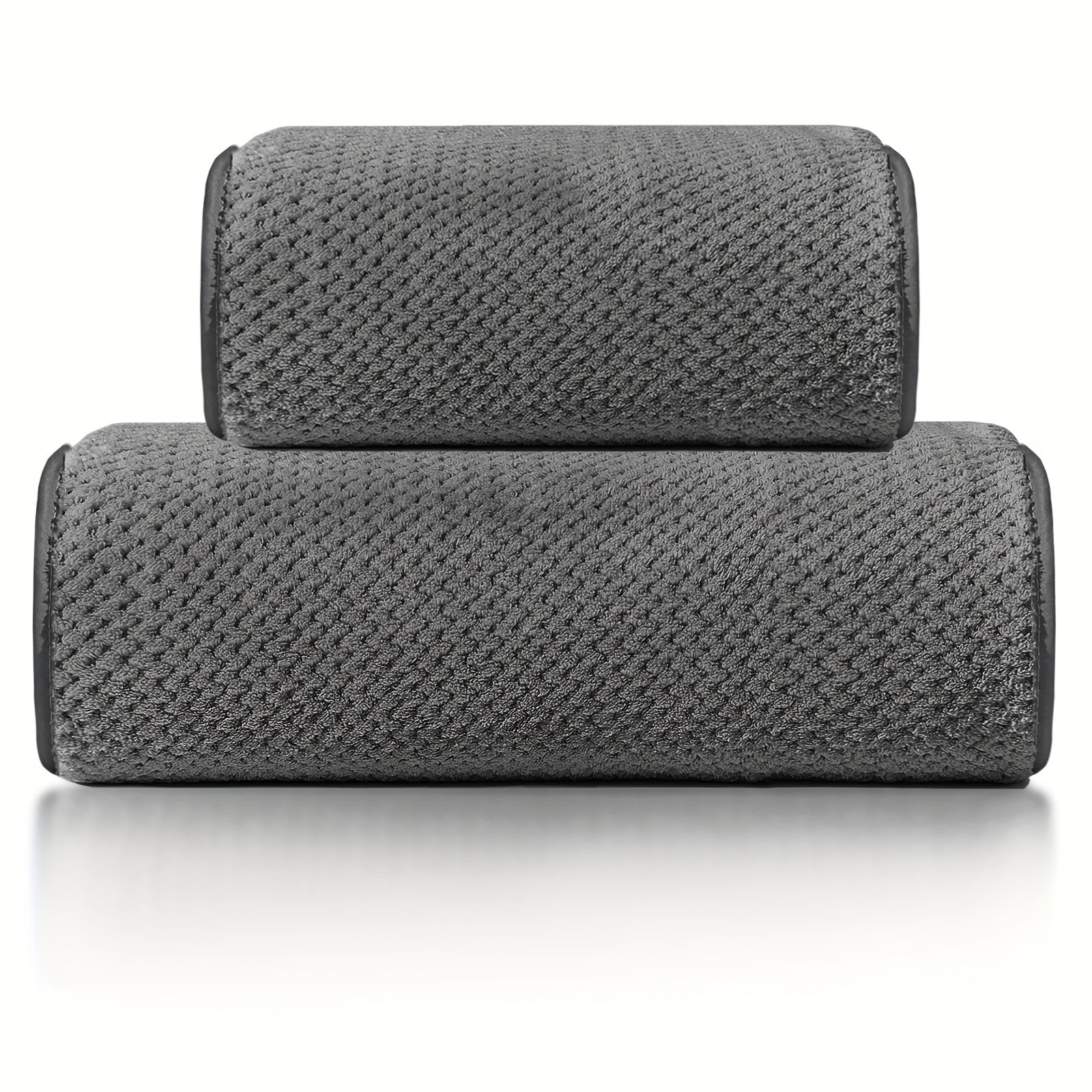 2pcs Microfiber Towel Set Quick Dry Soft Hand Bath Towel