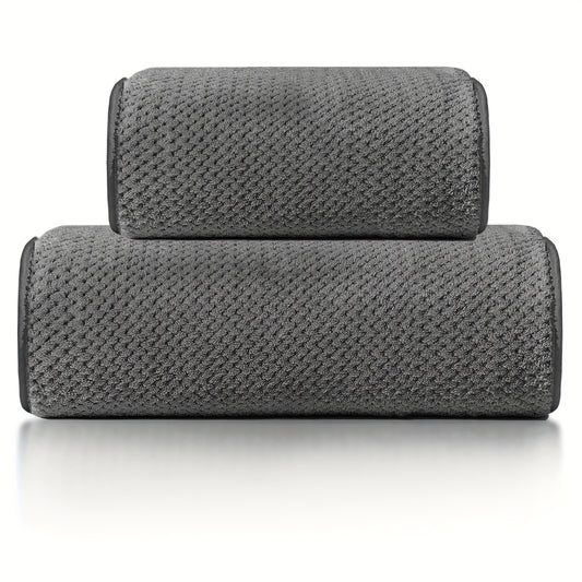2pcs Microfiber Towel Set Quick Dry Soft Hand Bath Towel