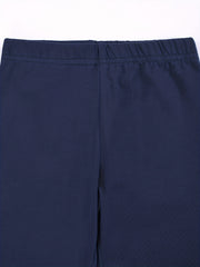 3pcs Girls Casual Elastic Waist Shorts for Summer Spring