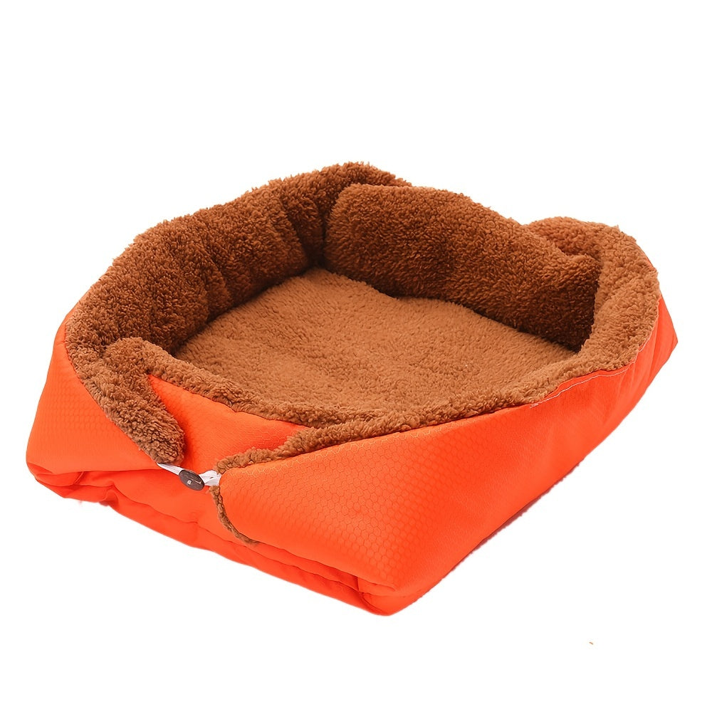 2-in-1 Cozy Pet Beds & Blankets for All Seasons