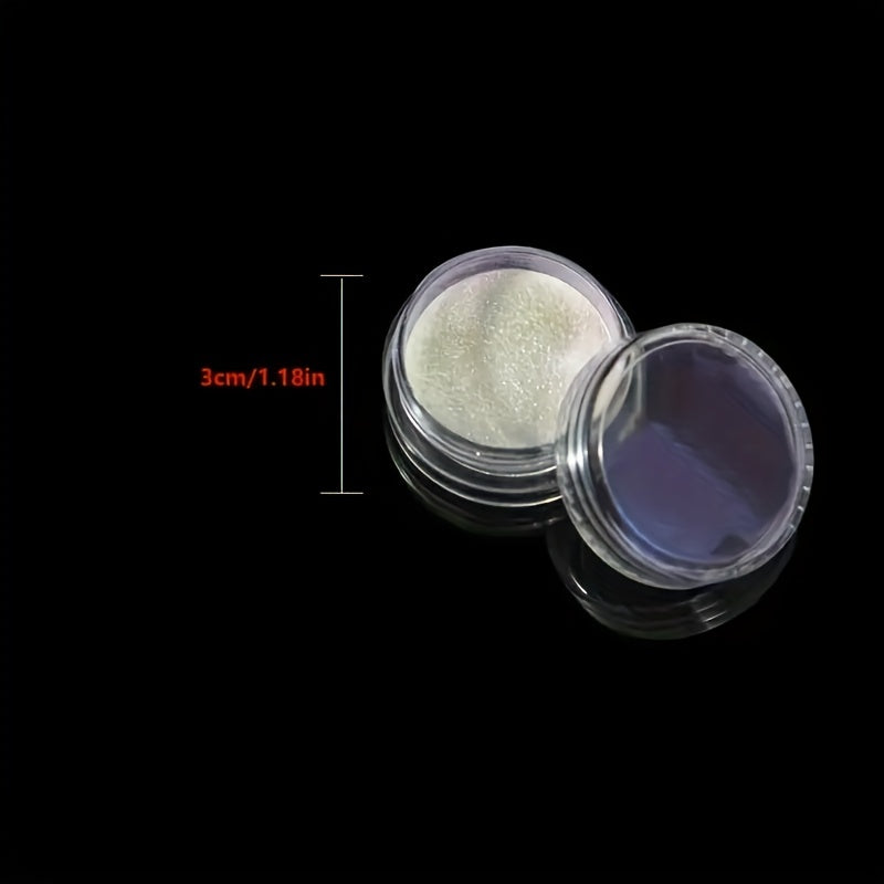 5Pcs Chameleons Pigment Mirror Rainbow Epoxy Resin Glitter Jewelry Making