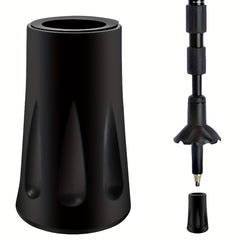 4pcs Trekking Pole Tips Replacement Protectors Rubber Tips Walking Sticks