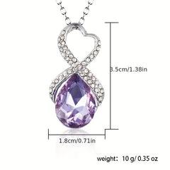 Girl's Droplet Shaped Necklace Holiday Party Casual Accessories