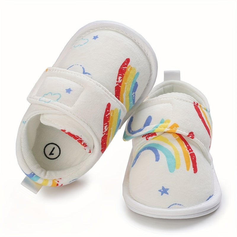 Cartoon Baby Boys Walking Shoes for Spring and Summer