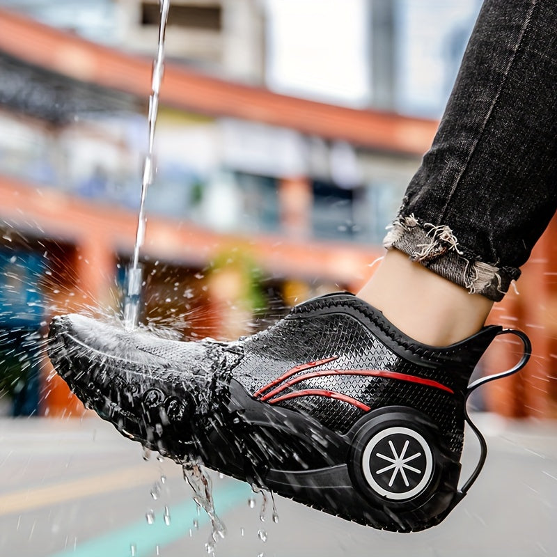 Women's Short Tube Rain Boots Waterproof Wear-resistant Work Outdoor Shoes