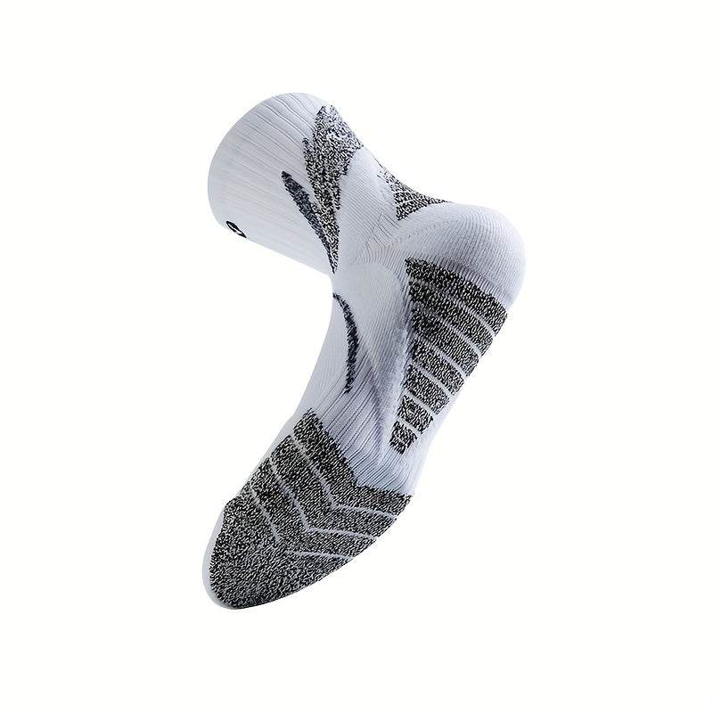 Breathable Mid-calf Sport Socks for Outdoor Running