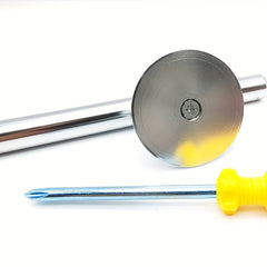 Round Bar Finger Plate Aluminum Alloy Barrier Field Props