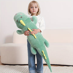Giant T Rex Dinosaur Plush Toy 132 08cm Soft Stuffed Animal Comic Theme Green