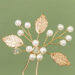 Golden Bridal Hair Comb Wedding Hair Accessories