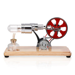 Mini Stirling Engine Motor Kit LED Generator Science Kit