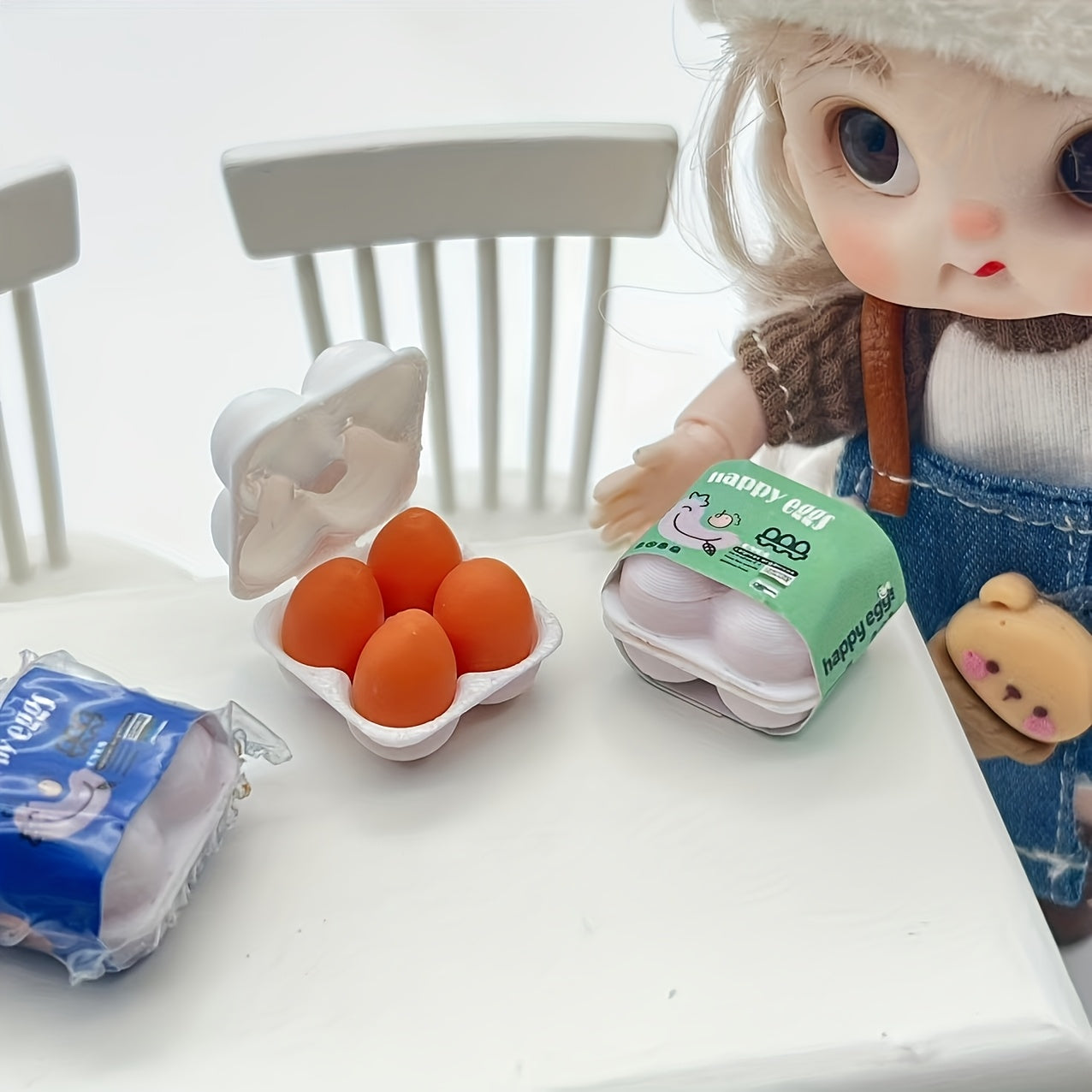 DIY Dollhouse ob11 Food Model Props BDJ Shooting Scene Decoration Accessories