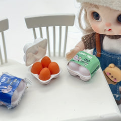 DIY Dollhouse ob11 Food Model Props BDJ Shooting Scene Decoration Accessories