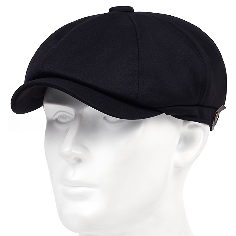 Men's Pure Cotton Beret for Autumn & Winter