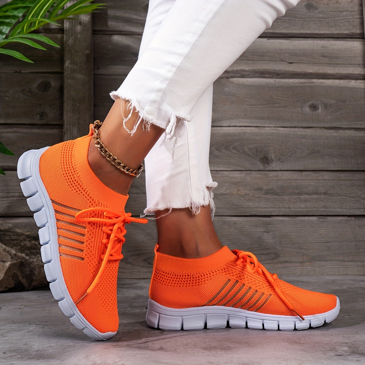 Women's Mesh Breathable Running Shoes Soft Lightweight Sport Sneakers