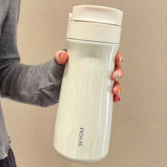 Vacuum Flask Portable Thermal Bottles Stainless Steel Leakproof Coffee Tumbler