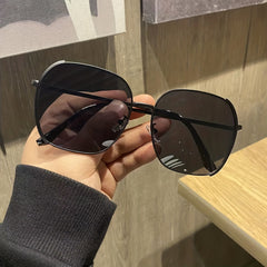 Men's Oval Sunglasses UV Protection Glasses
