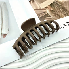 3pcs Plain Hair Clips Claw Clips Daily Hair Accessories For Girls Kids