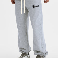 Men's Drawstring Sweatpants Loose Casual Comfy Jogger Pants