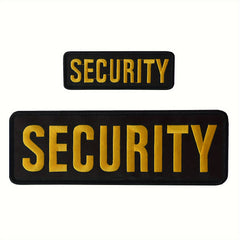 1pc SECURITY Embroidered Morale Patches For Caps Uniforms Ves
