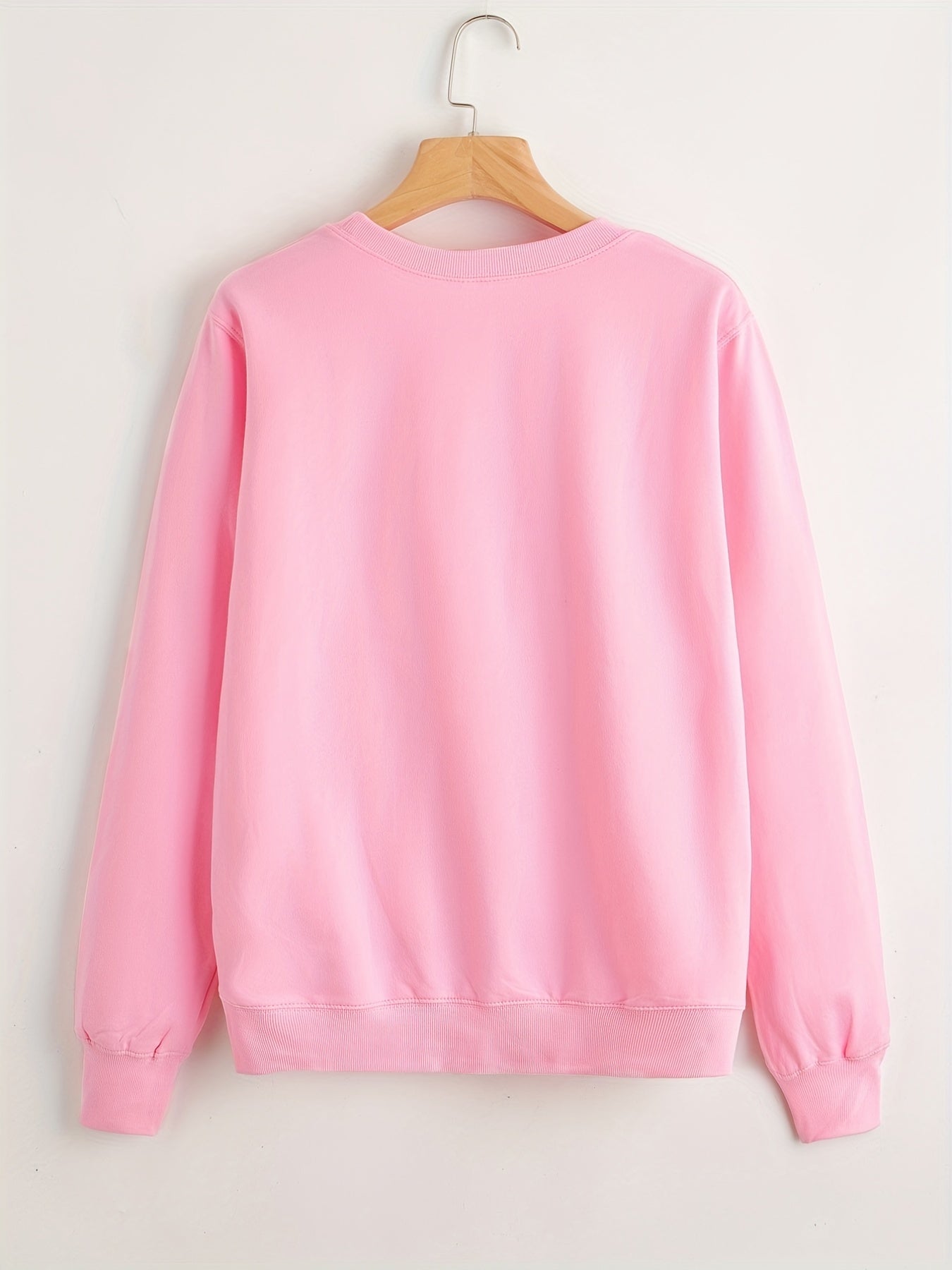 Evil Eye Print Pullover Sweatshirt for Women