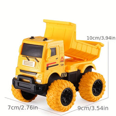 4WD Inertial Off-road Toy Car w/ Construction Machinery Design