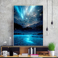 5D DIY Starry Sky Ocean Diamond Painting Kit