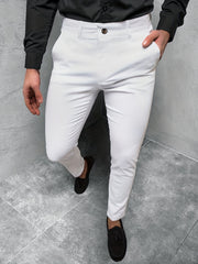 Men's Vintage Style Slim Fit Dress Pants