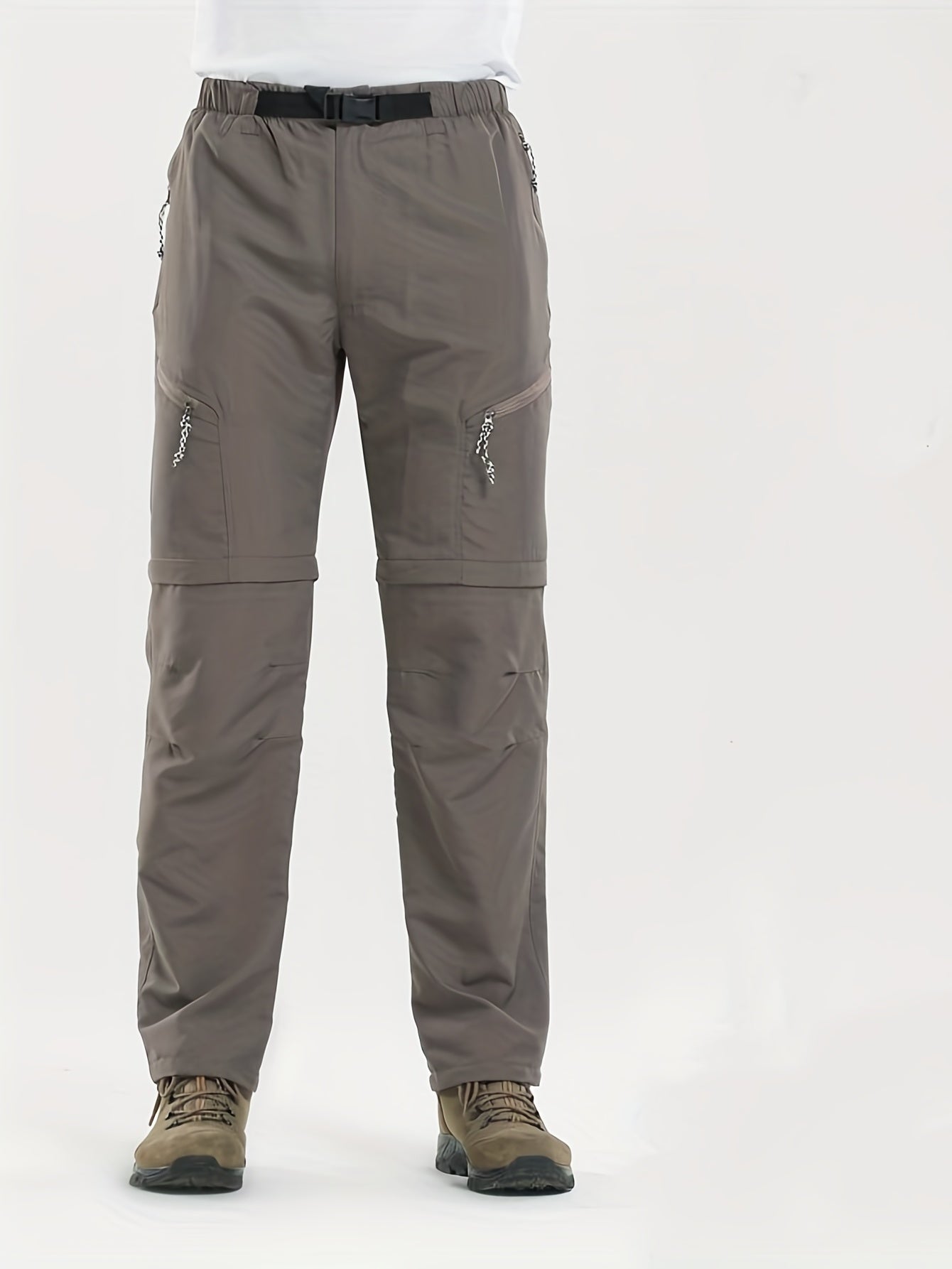 Mens Convertible Hiking Pants Quick Dry Lightweight Trousers