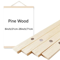 1pc Wooden Magnetic Picture Frame Home Decor