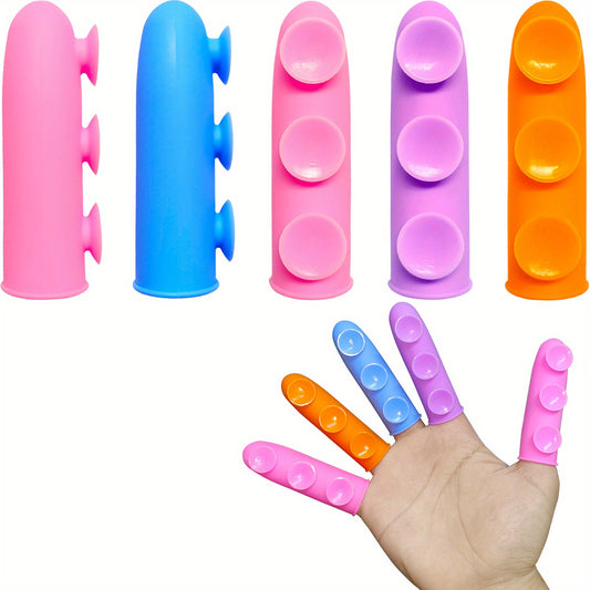 3D Finger Suction Cup Toy for Focus & Stress Relief