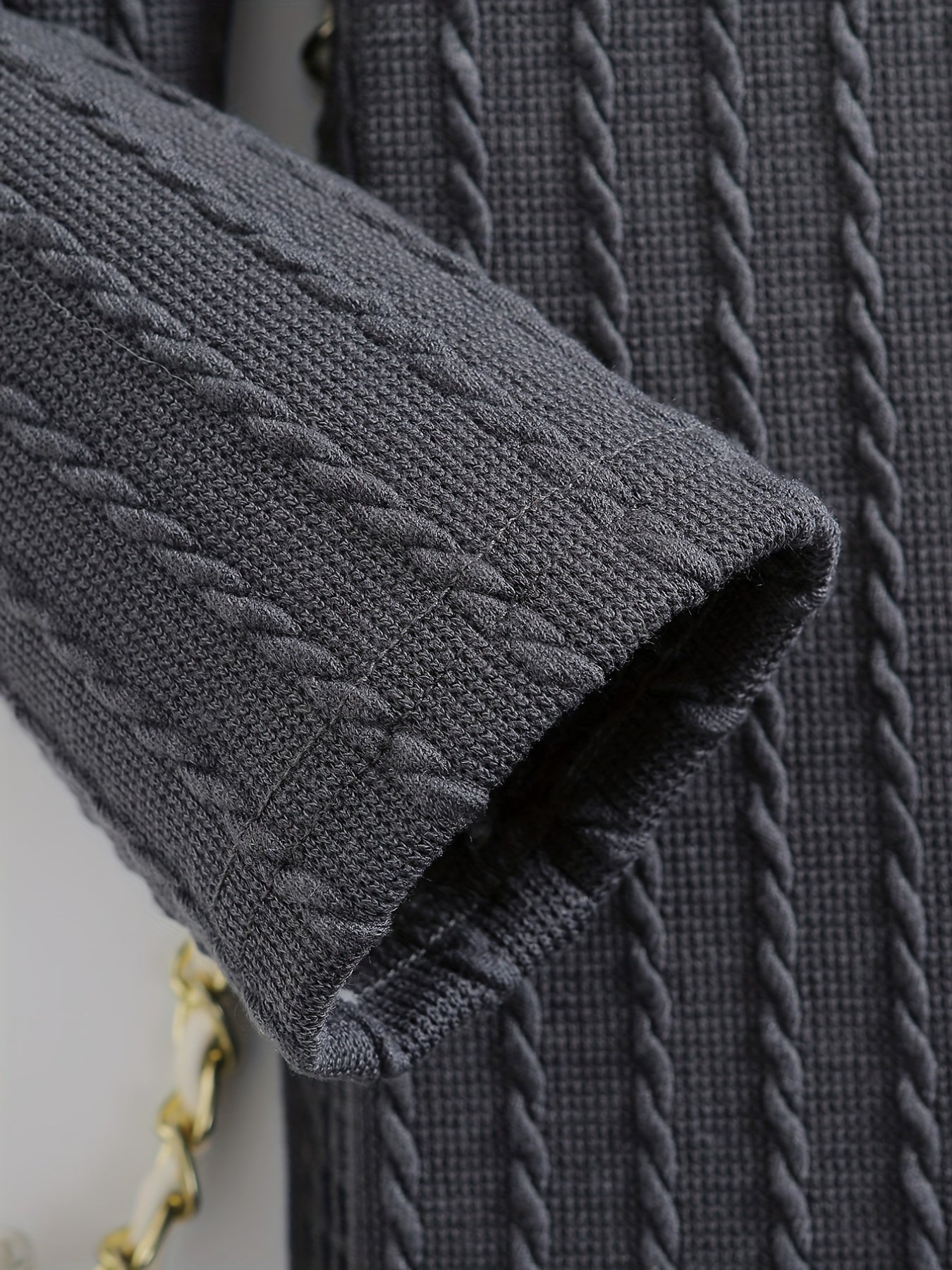 Girls' Slim Fit Knitted Sweater Dress