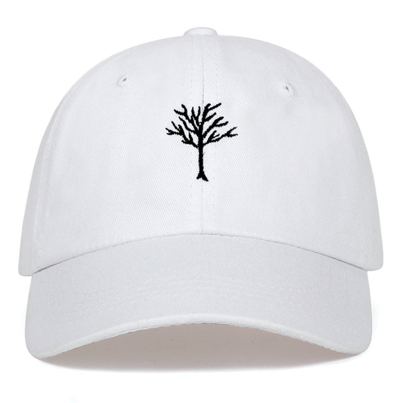 Tattoo Tree Embroidery Baseball Cap for Men