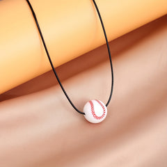 Stainless Steel Sports Pendant Necklace for Men and Women