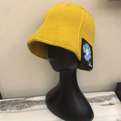 Kids Ear Protection Windproof Knit Beanie Hat Soft Top Knitted Hat