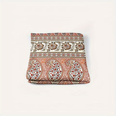 Boho Style Print Blanket Soft Warm Throw Blanket For Couch Office Bed Camping
