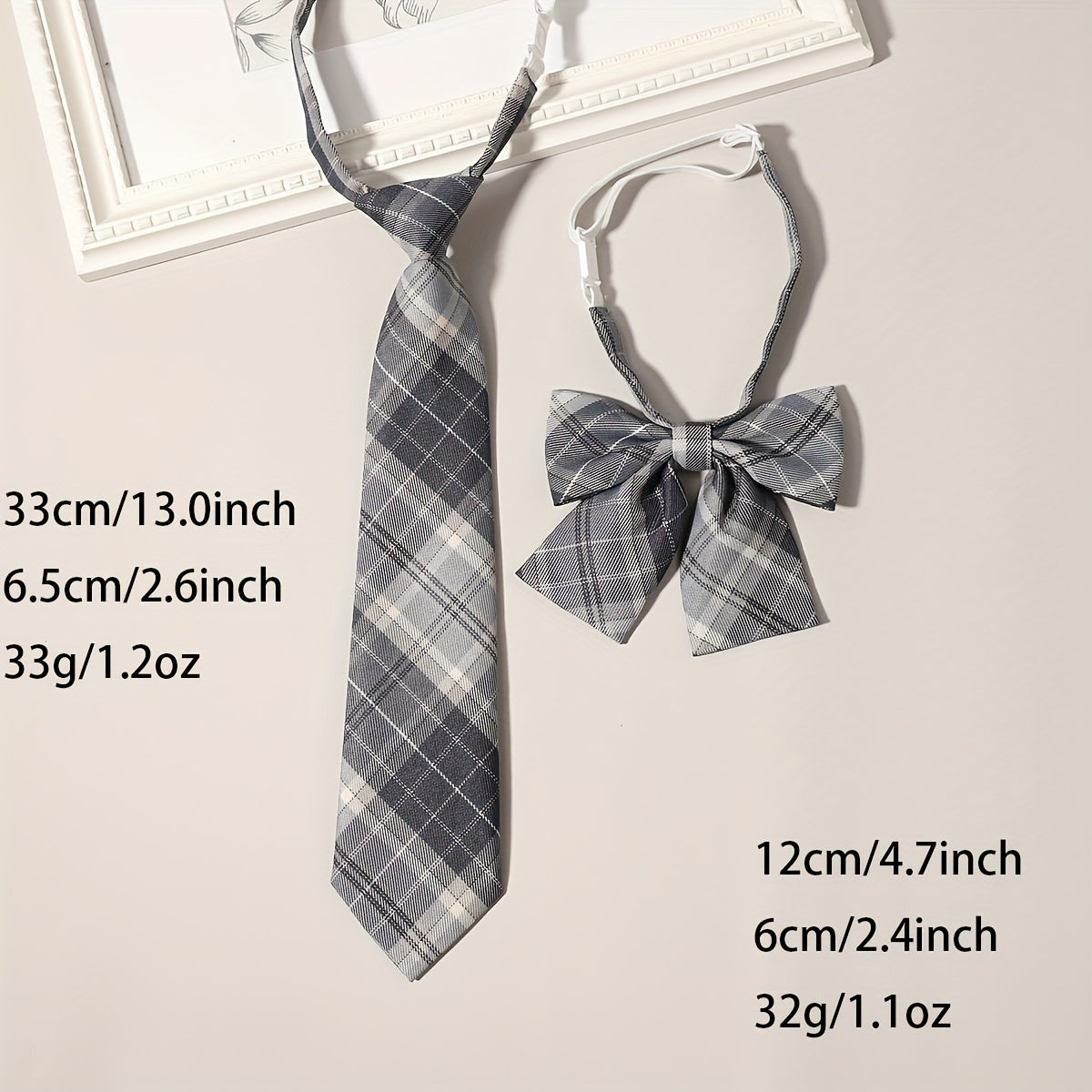 British Style Necktie Bowtie Casual Uniform Shirt Tie School College