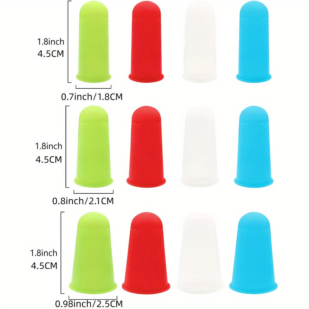 12pcs Silicone Finger Protectors for Hot Glue Gun