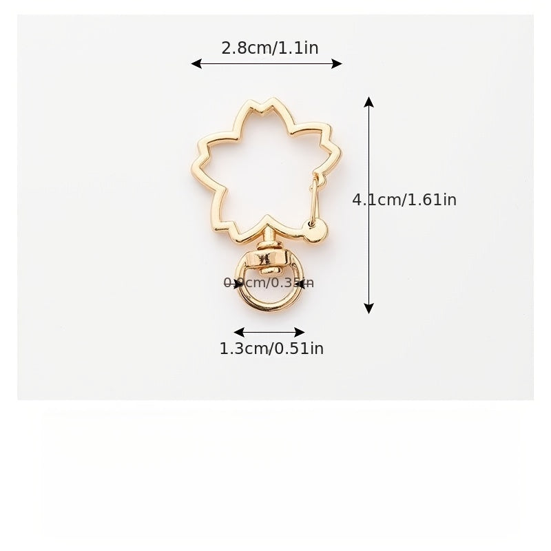 Pentagram Key Chain Alloy Keychain Pendant Jewelry