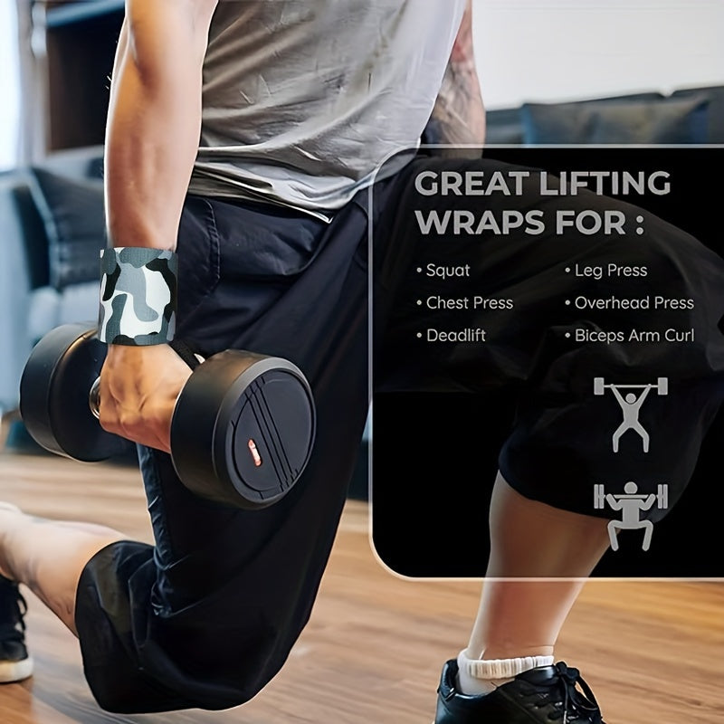 Professional Wrist Straps for Weightlifting & Gym Training, Men & Women