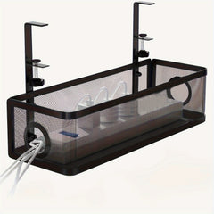Under Desk Cable Management Tray With Clamp for Office Home