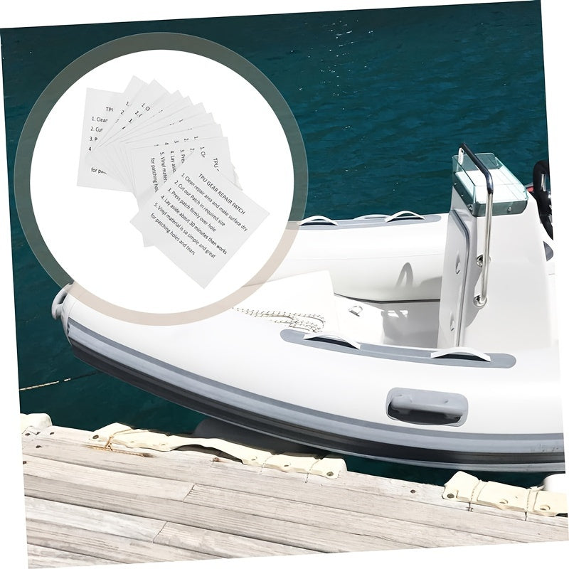6pcs 7 TPU Transparent Repair Patches Inflatable Product Multifunctional Patch