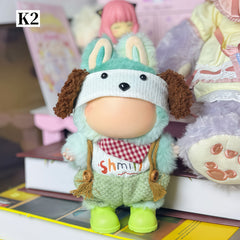 LABUBU Doll Clothes Set for 16-17cm Dolls - Graduation Season & Christmas Couple