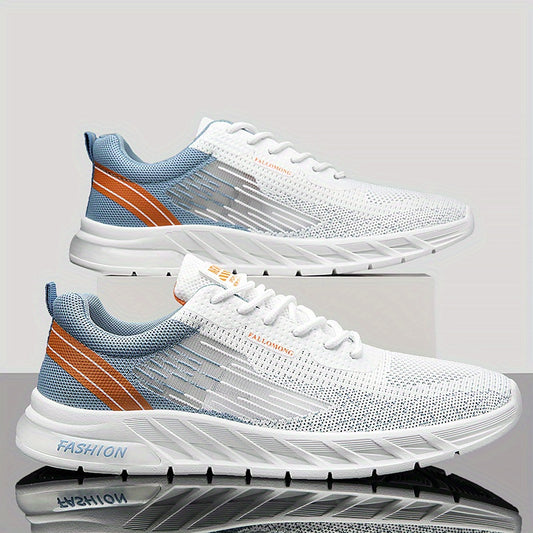 Men's Lace up Sneakers Comfortable Walking Shoes