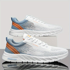 Men's Lace up Sneakers Comfortable Walking Shoes