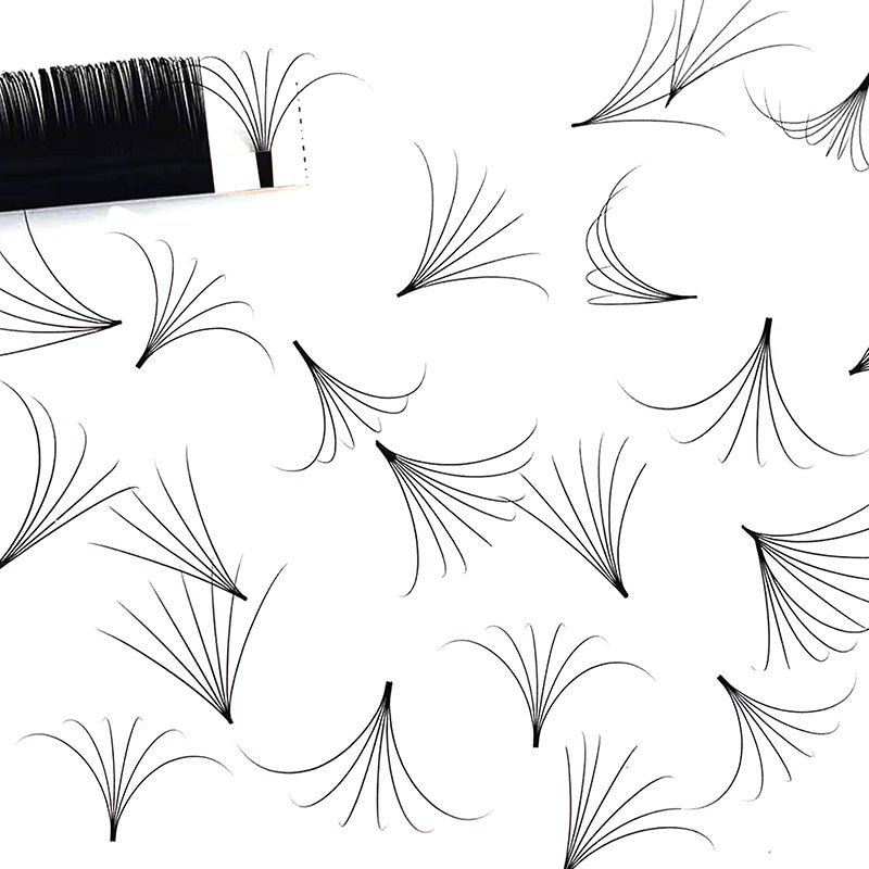 Mixed Easy Fan Eyelash Blomming Flower Volume Fan Lashes