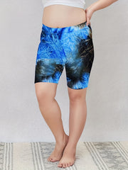 Tie Dye High Rise Hip Lifting Fitness Shorts